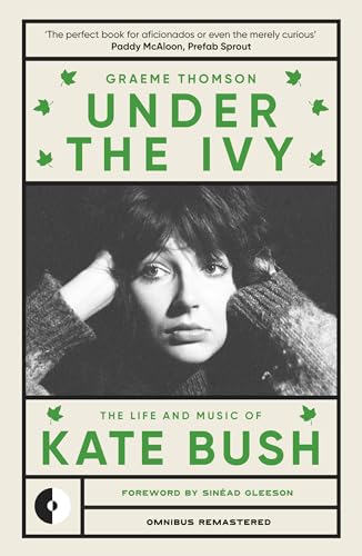 Book cover featuring a black and white portrait of Kate Bush.