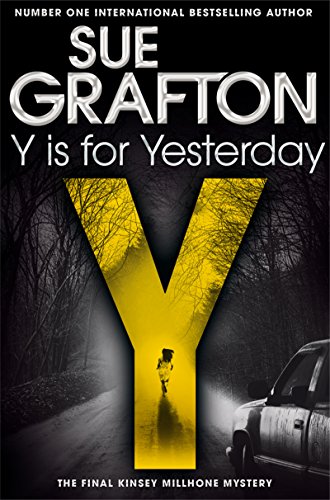 Book cover for Y is for Yesterday by Sue Grafton featuring a large yellow Y.