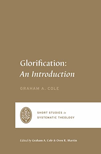 Brown book cover with white text: "Glorification: An Introduction" and series details.