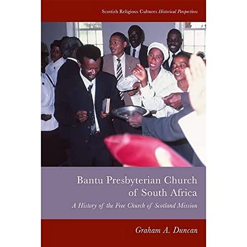 Book cover: Bantu Presbyterian Church of South Africa history with group photo.