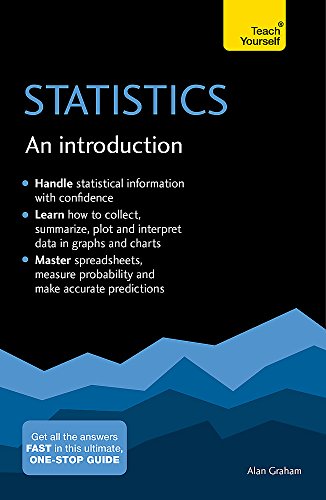 Book cover for "Statistics: An Introduction" with blue wave design.