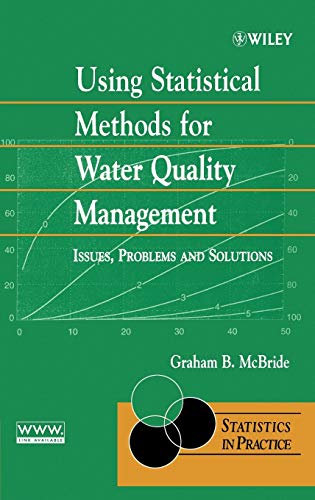 Book cover: "Using Statistical Methods for Water Quality Management" by Graham B. McBride.