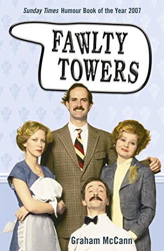 Book cover for "Fawlty Towers" featuring characters from the show.