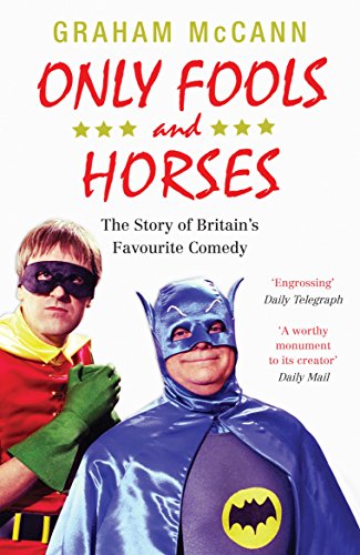 Book cover featuring Del Boy and Rodney dressed as Batman and Robin.