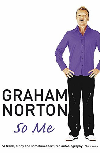 Book cover: Graham Norton in purple shirt, hands on hips.
