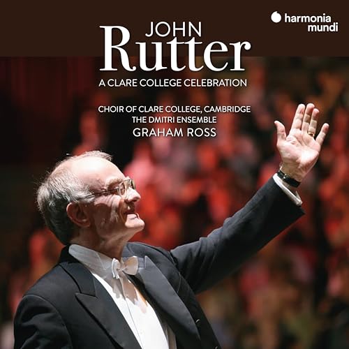 CD cover featuring conductor Graham Ross with a blurred choir background.