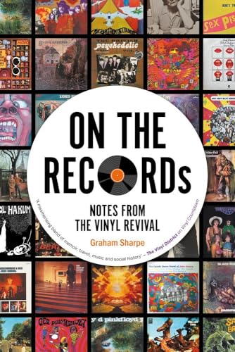Book cover featuring vinyl record album art and bold text: "ON THE RECORDS".