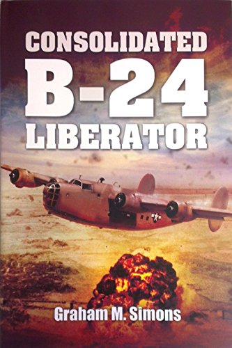 B-24 Liberator bomber aircraft depicted on a book cover.