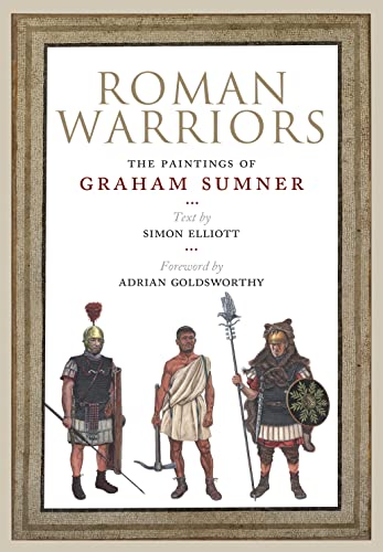 Book cover featuring paintings of three Roman warriors in armor.