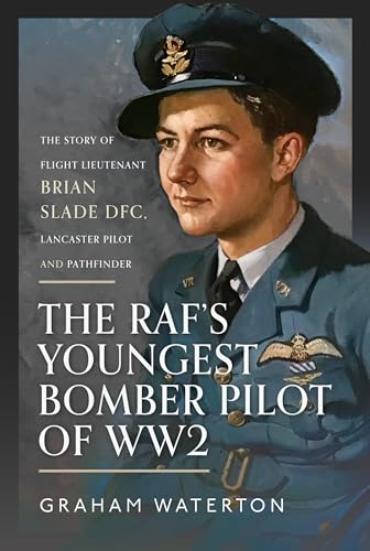 Book cover featuring a painted portrait of a young RAF pilot in uniform.