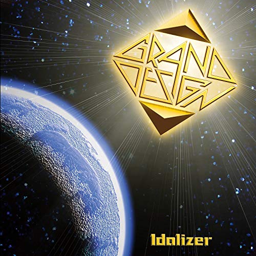 CD cover: golden pyramid with "Grand Design" text, Earth in space.