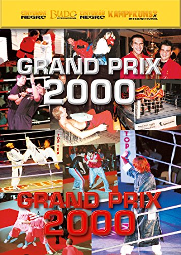 DVD cover featuring martial arts competition photos and "Grand Prix 2000" text.