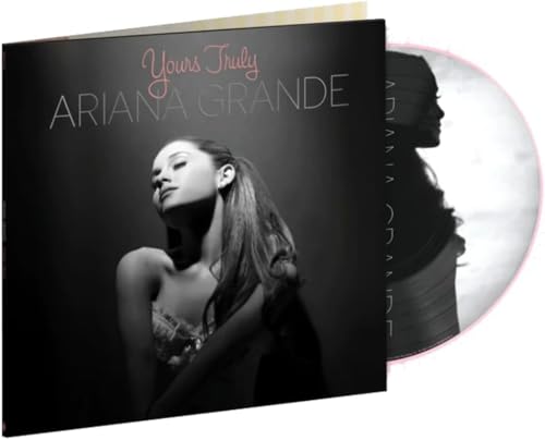 Ariana Grande’s “Yours Truly” 10th anniversary vinyl and CD edition.