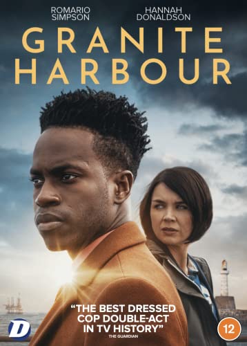 “Granite Harbour” DVD cover featuring two detectives against a stormy sky.