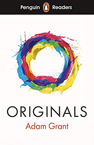 Penguin Reader book cover with colorful paint splash and bold text.