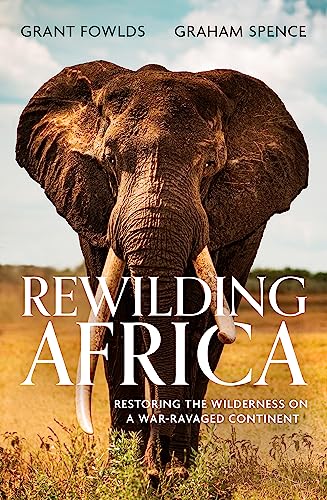 Book cover featuring a close-up of an African elephant’s face.
