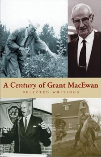 Book cover featuring four black and white photos of Grant MacEwan.