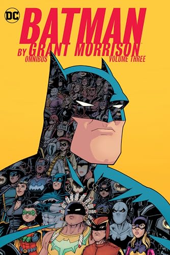 Batman Omnibus Volume 3 cover with Batman’s face and many characters.