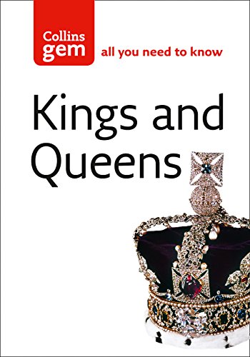 Collins Gem book cover: "Kings and Queens" with a crown image.