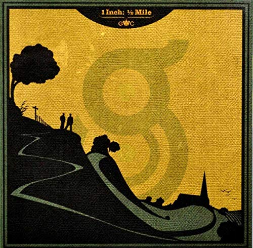 CD cover: Golden textured background with a winding road and silhouetted figures.
