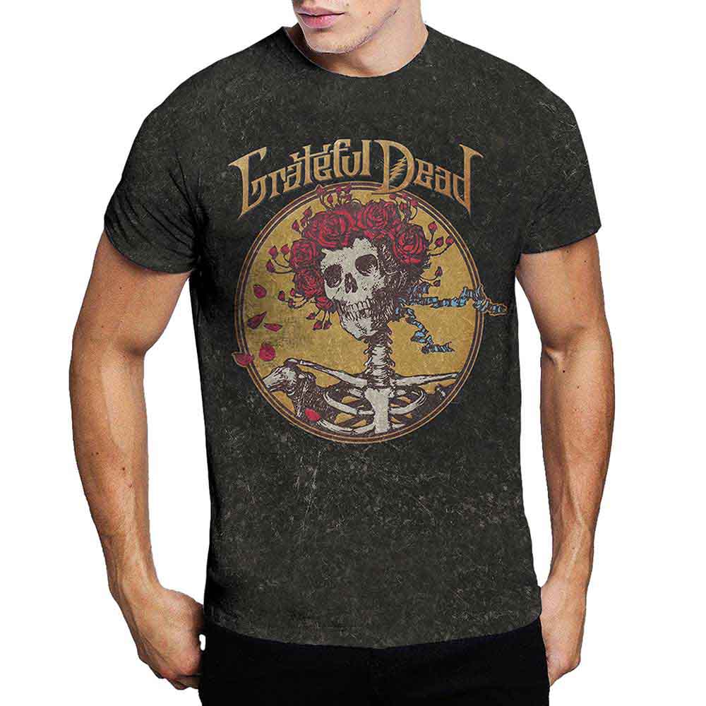 Tie-dye Grateful Dead t-shirt, medium size, featuring album cover artwork.