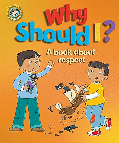 Book cover depicting two boys and a broken toy ship, about respect.