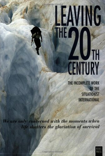Book cover: a person climbing an icy, fractured mountain slope.