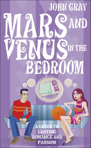 Book cover with illustrated couple, title “Mars and Venus in the Bedroom.”