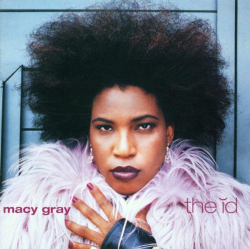 Macy Gray album cover, "The Id," featuring a portrait of the artist.