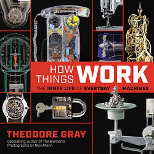 Book cover displaying cutaway illustrations of various machines and mechanisms.