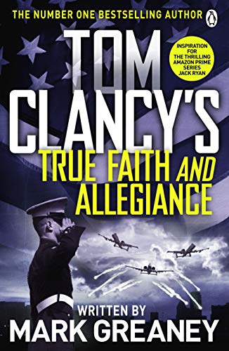 Book cover for “True Faith and Allegiance” featuring military imagery.