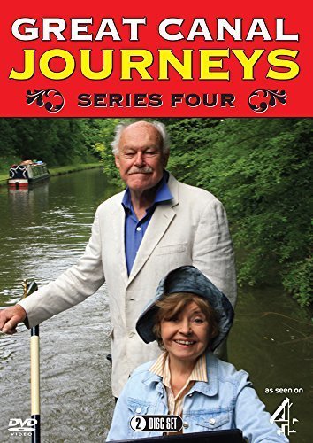 DVD cover for "Great Canal Journeys: Series Four" with man and woman on a boat.