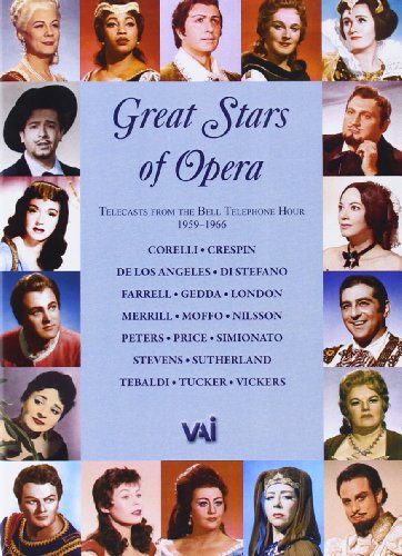 DVD cover featuring portraits of famous opera singers from 1959-1966.