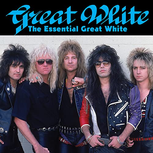 Album cover for Great White featuring five men with long hair.