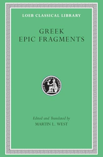 Green book cover with title “Greek Epic Fragments” and classical design.