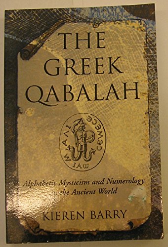 Book cover: “The Greek Qabalah” with gold text and a circular emblem.