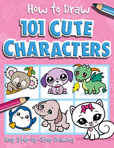 Book cover featuring colorful, cartoon illustrations of cute animals and characters.