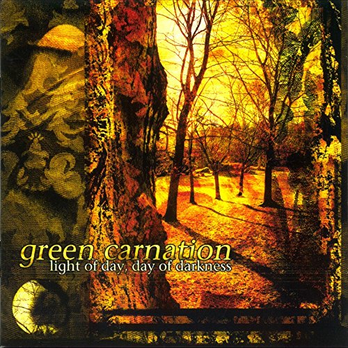 CD cover for Green Carnation’s “Light of Day, Day of Darkness” with trees.