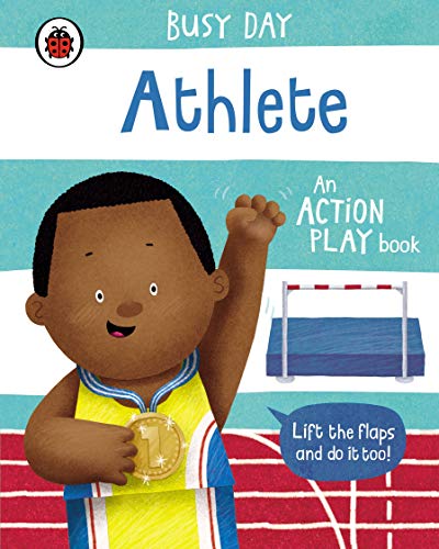 Book cover featuring a young Black athlete with a gold medal, raising his arm.