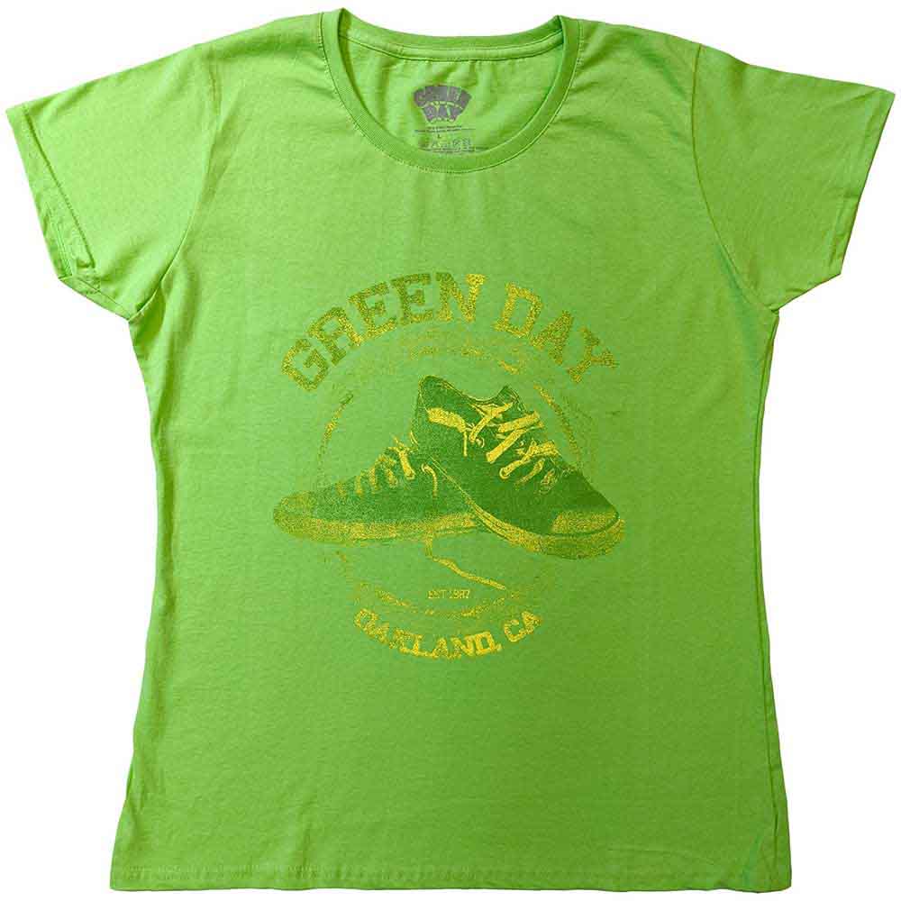 Green Day band t-shirt, likely dark colored, size X-Small.