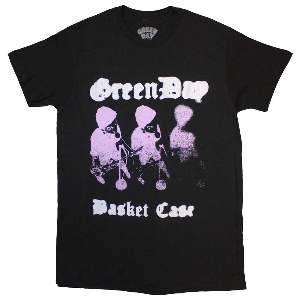 Green Day “Basket Case” graphic on a unisex, extra-large t-shirt.