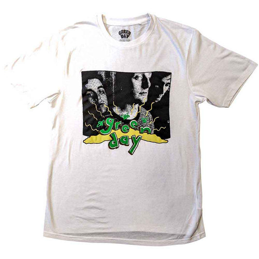Green Day's "Dookie" album cover photo printed on a black unisex t-shirt, size X-Large.