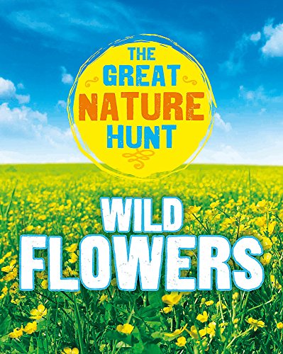 Book cover with yellow wildflowers and blue sky, titled "Wild Flowers".