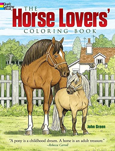 A large brown horse and a small pony stand in a grassy field.