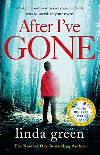 Book cover: a child in red stands in a misty, dark forest.