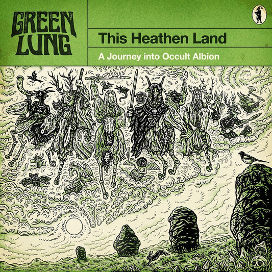 CD cover for Green Lung’s “This Heathen Land” with illustrated procession.