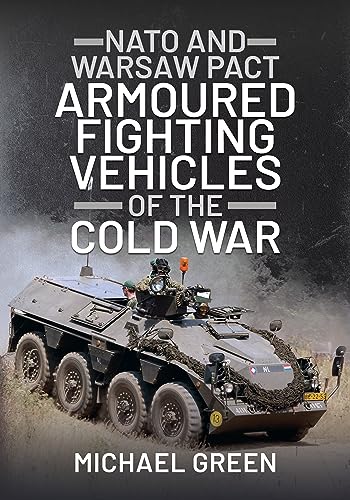 Book cover depicting a Cold War-era armoured vehicle with soldiers.