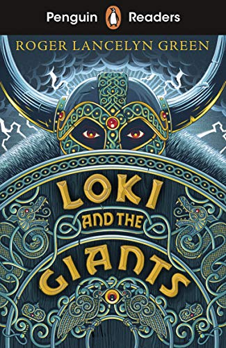 Book cover featuring Loki and the Giants, ornate teal and gold design.