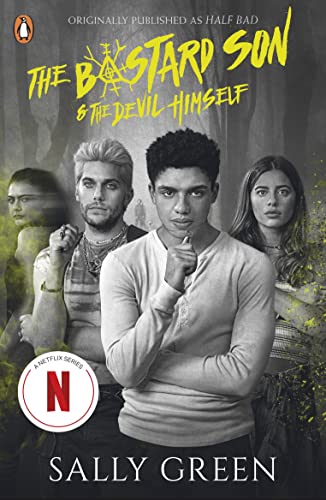 Book cover featuring four young adults with dramatic expressions.