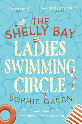 Book cover for The Shelly Bay Ladies Swimming Circle with a blue water background.